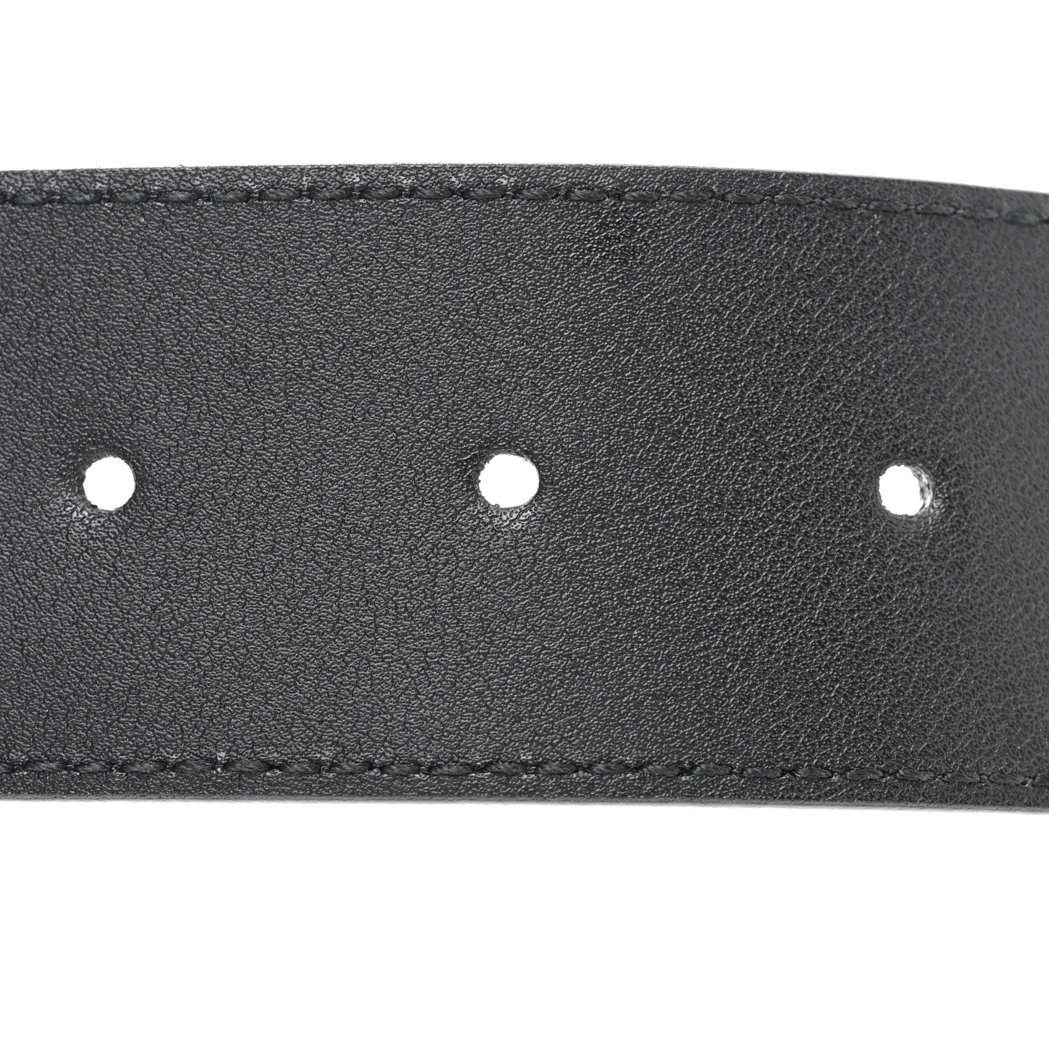 Gucci Moon Calfskin Pearl Double G 40mm Belt 85 34 Black Cream 5 of 7