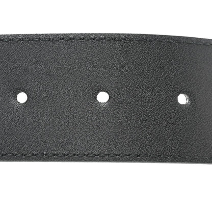 Gucci Moon Calfskin Pearl Double G 40mm Belt 85 34 Black Cream 5 of 7