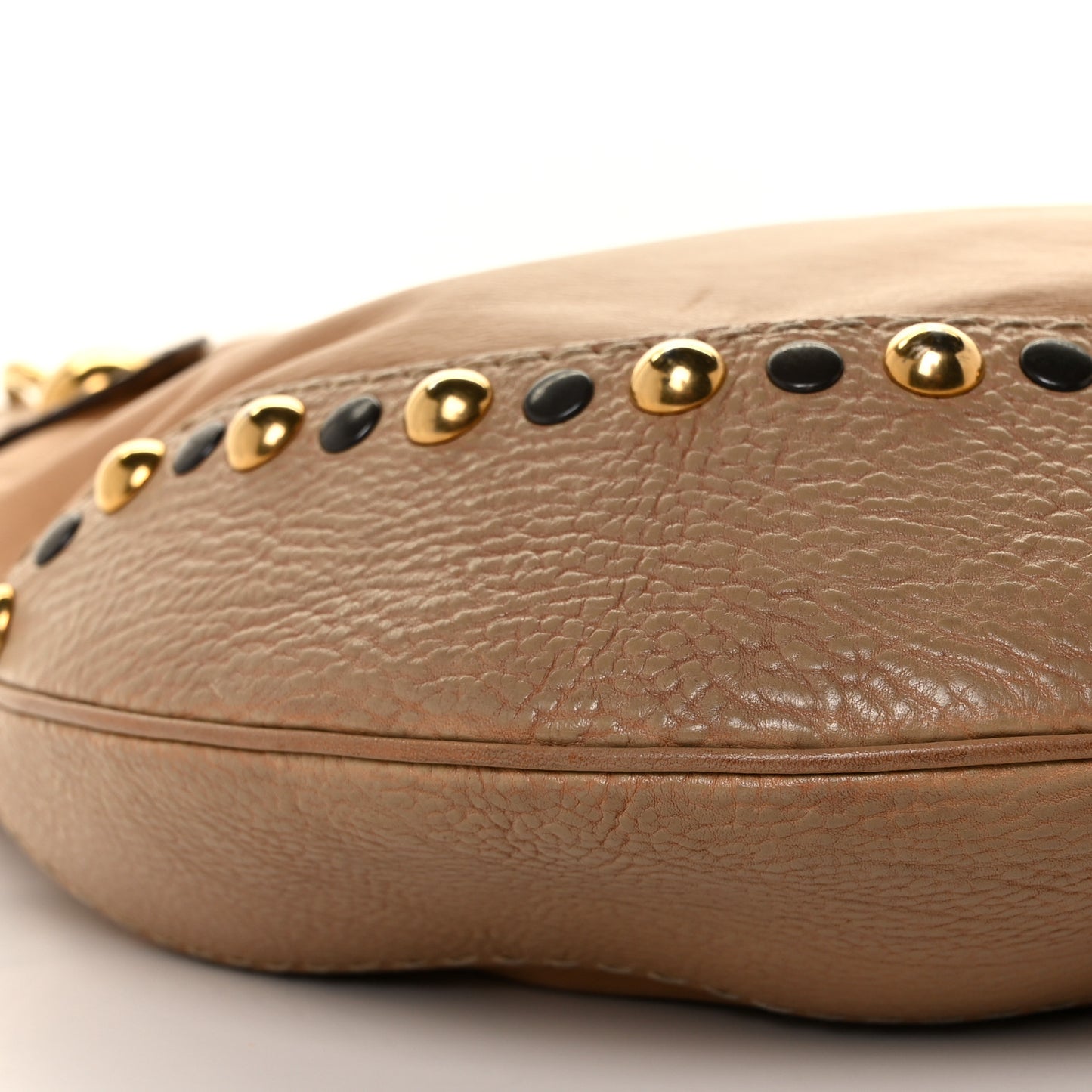 Calfskin Babouska Hobo Beige