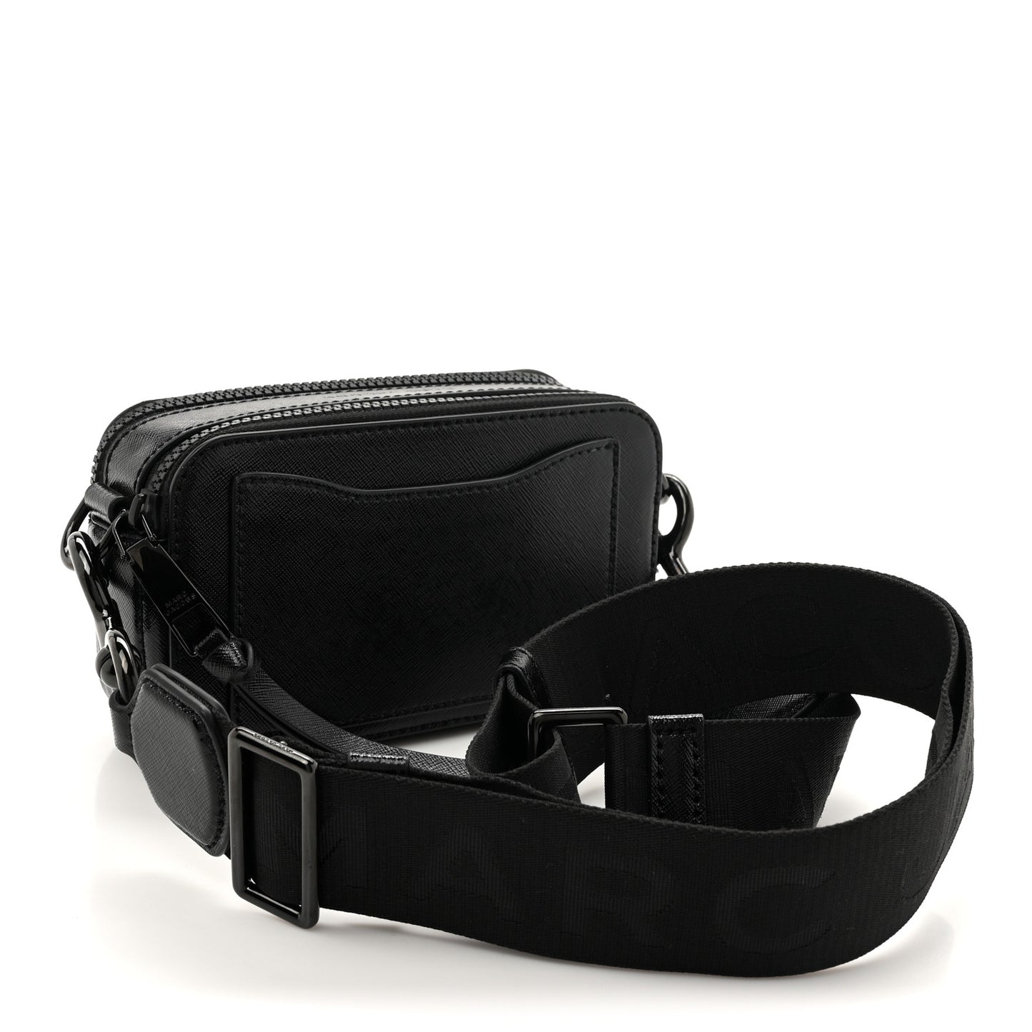 Saffiano Snapshot Camera Bag Black