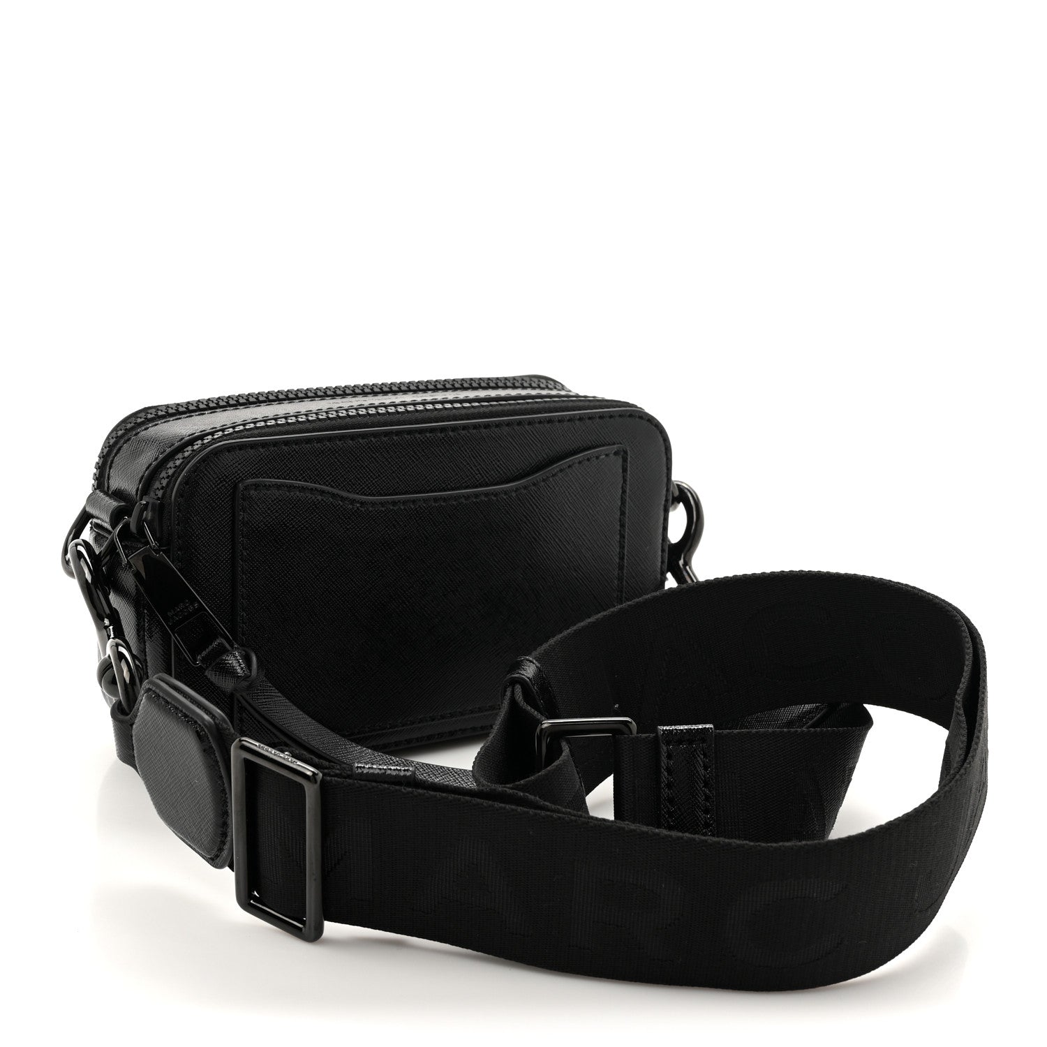 Marc Jacobs Saffiano Snapshot Camera Bag Black 3 of 12