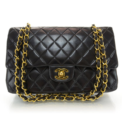 Chanel Lambskin Medium Double Flap Black 1 of 10