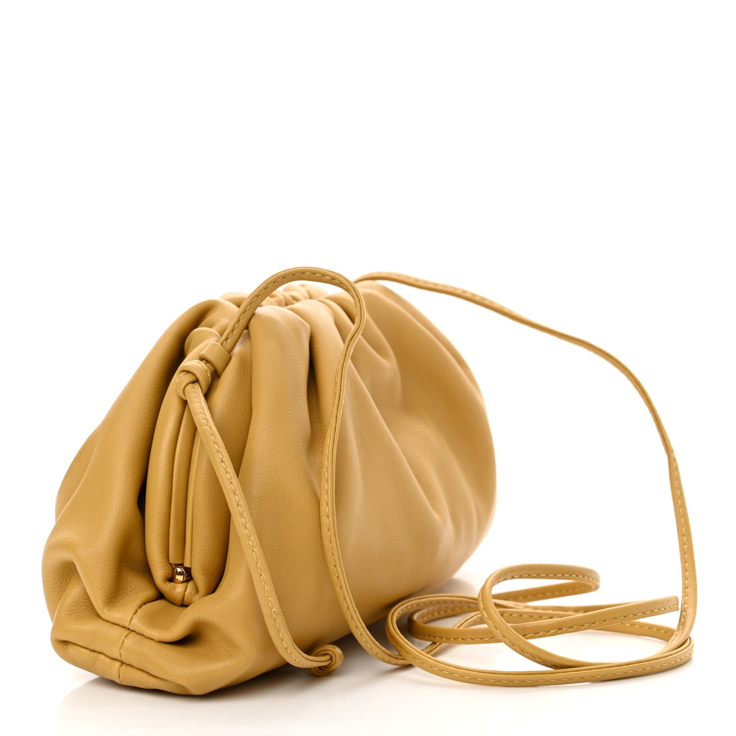 Butter Calfskin The Mini Pouch Butterscotch