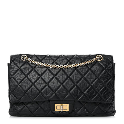 Chanel Aged Calfskin Quilted 2.55 Reissue 227 Flap Black 1 of 18