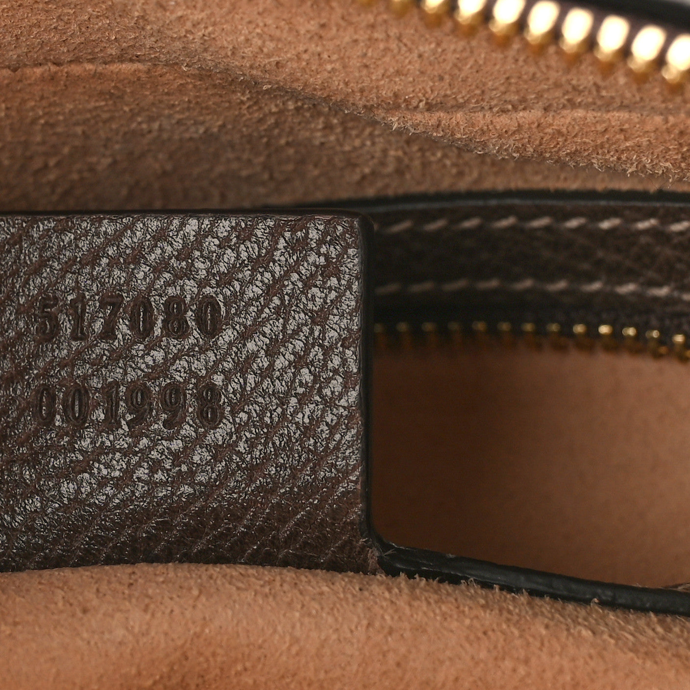 Gucci GG Supreme Monogram Web Small Ophidia Shoulder Bag Brown 7 of 9