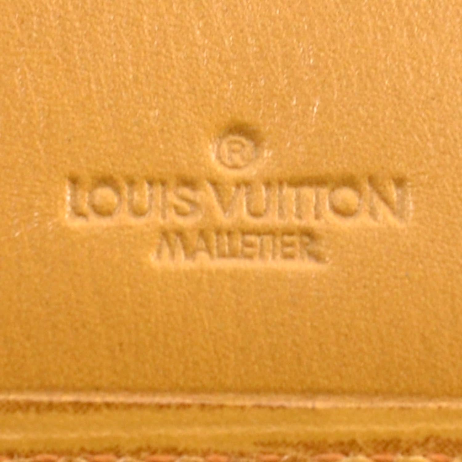 Louis Vuitton Epi Billfold Wallet Gold 7 of 7