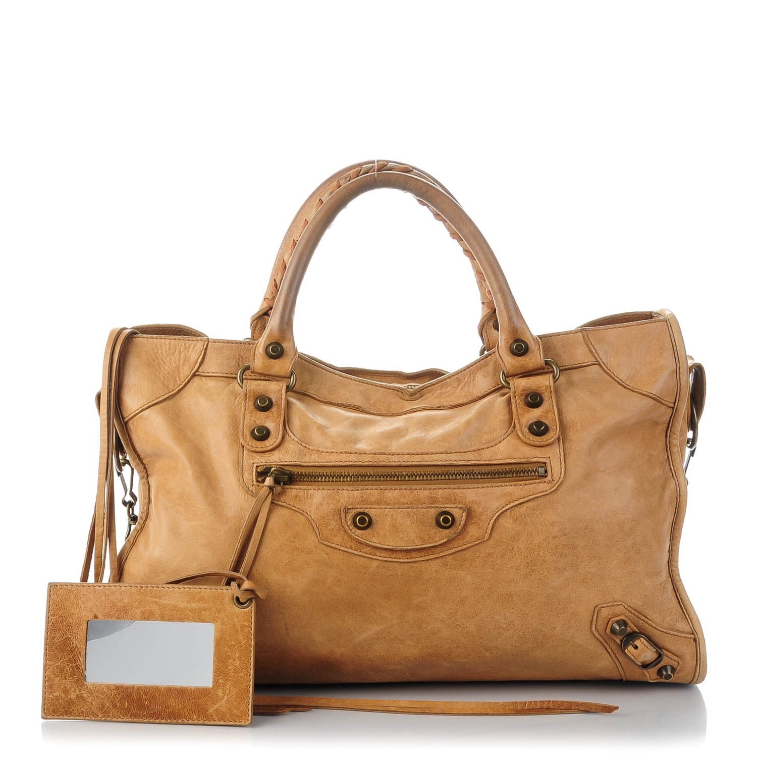 Balenciaga Chevre Classic Hardware City Caramel 1 of 9