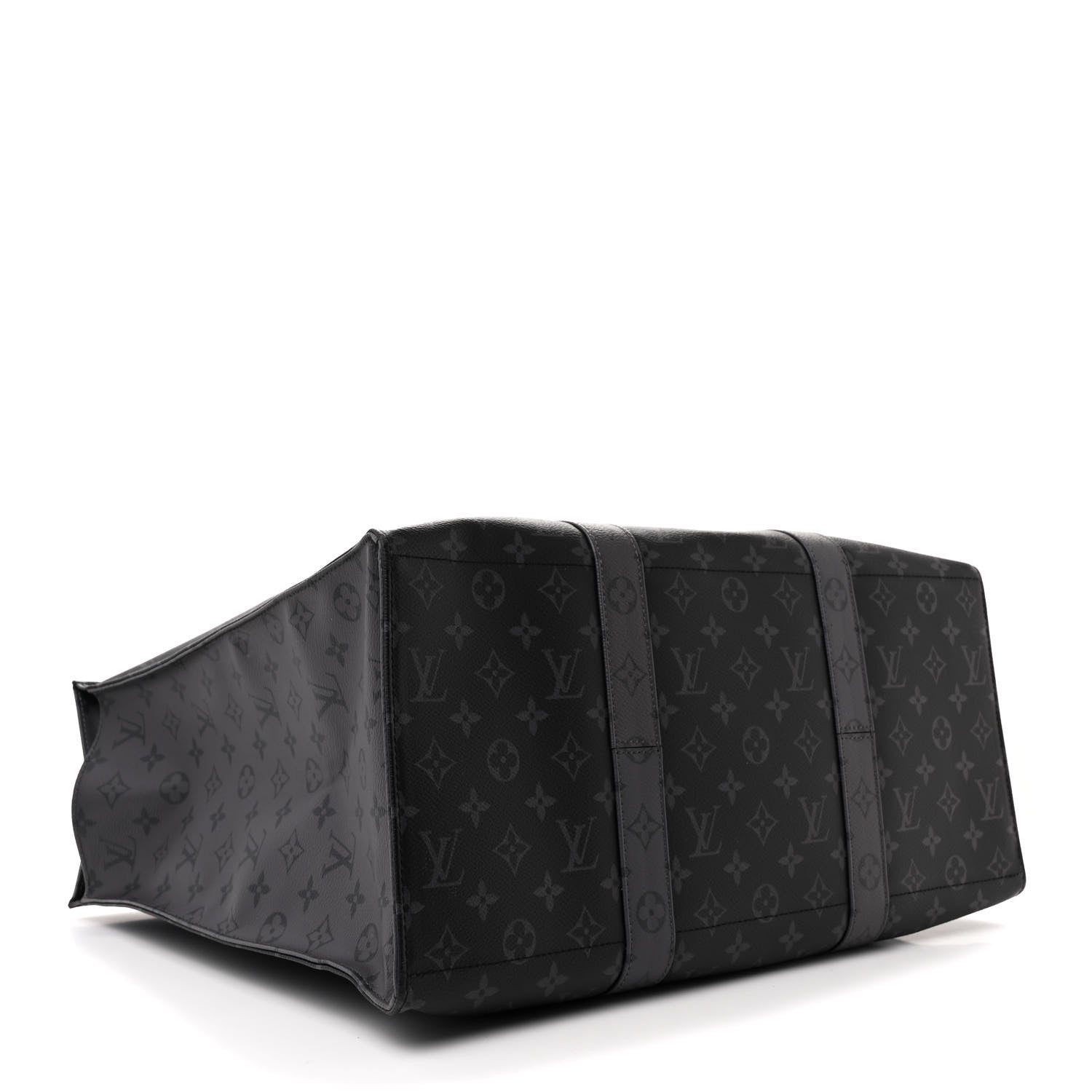 Louis Vuitton Monogram Eclipse Cabas Zippe GM Black 4 of 9