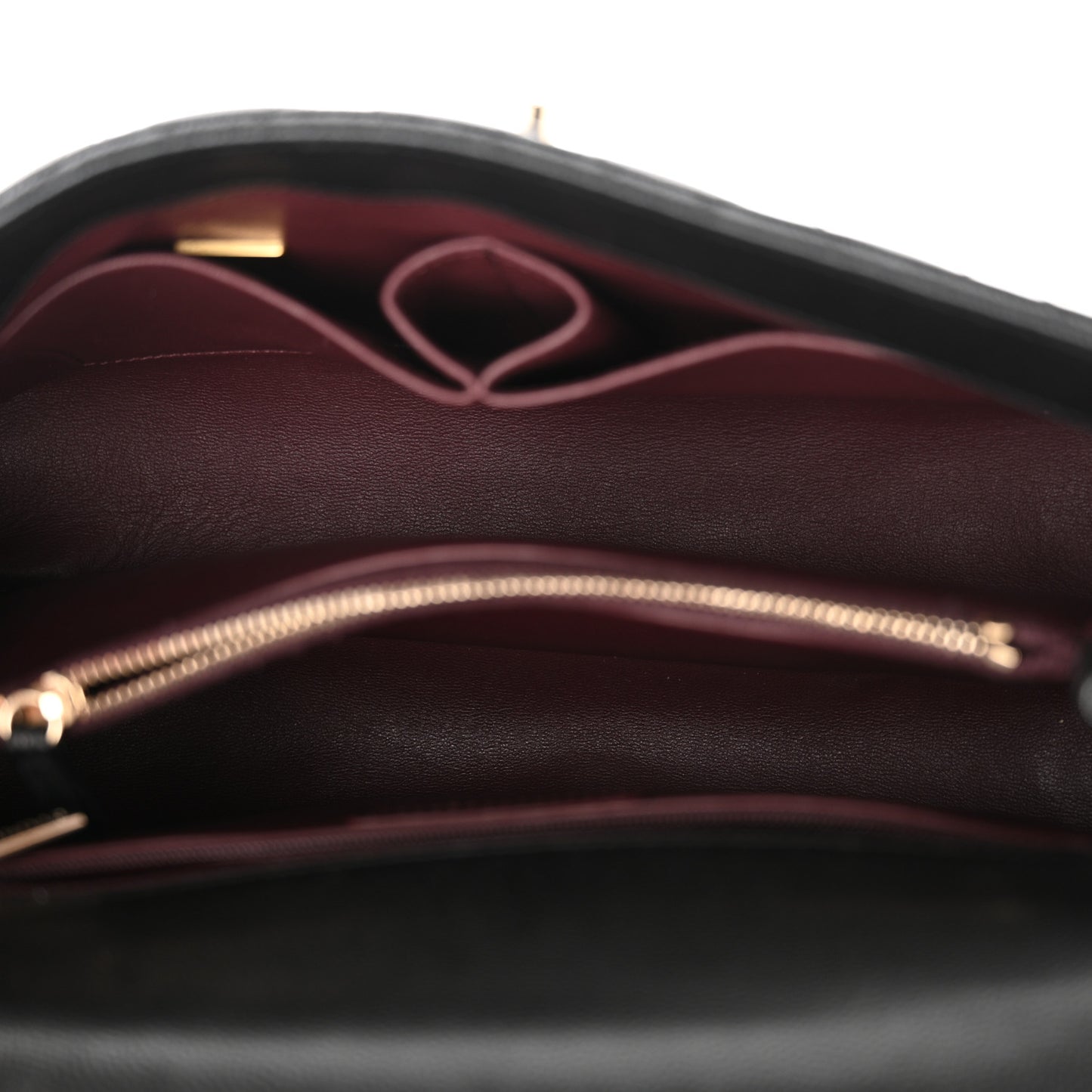 Caviar Quilted Small Coco Handle Flap Black