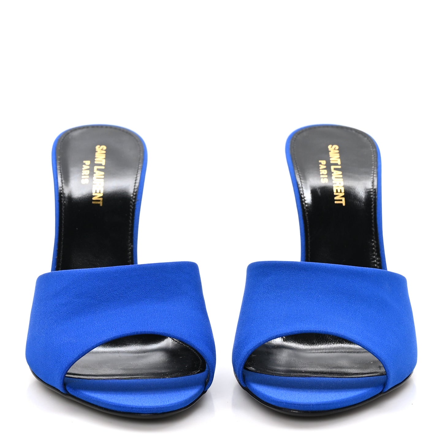 Crepe De Chine Sandals 39.5 Picasso Blue