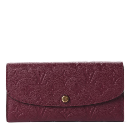 Louis Vuitton Empreinte Emilie Wallet Raisin 1 of 10