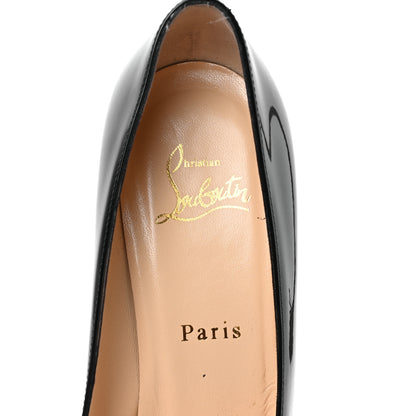 Christian Louboutin Patent Simple 85 Pumps 37.5 Black 7 of 8