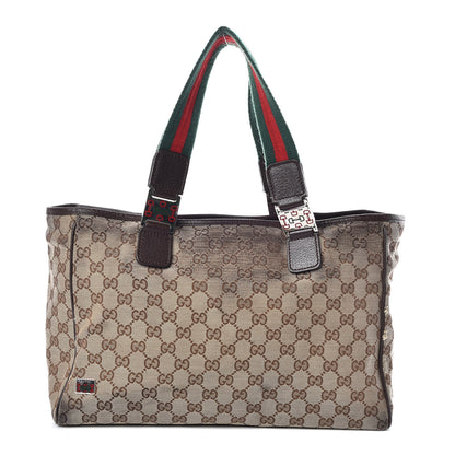 Gucci GG Monogram Pop Tote Brown 1 of 17