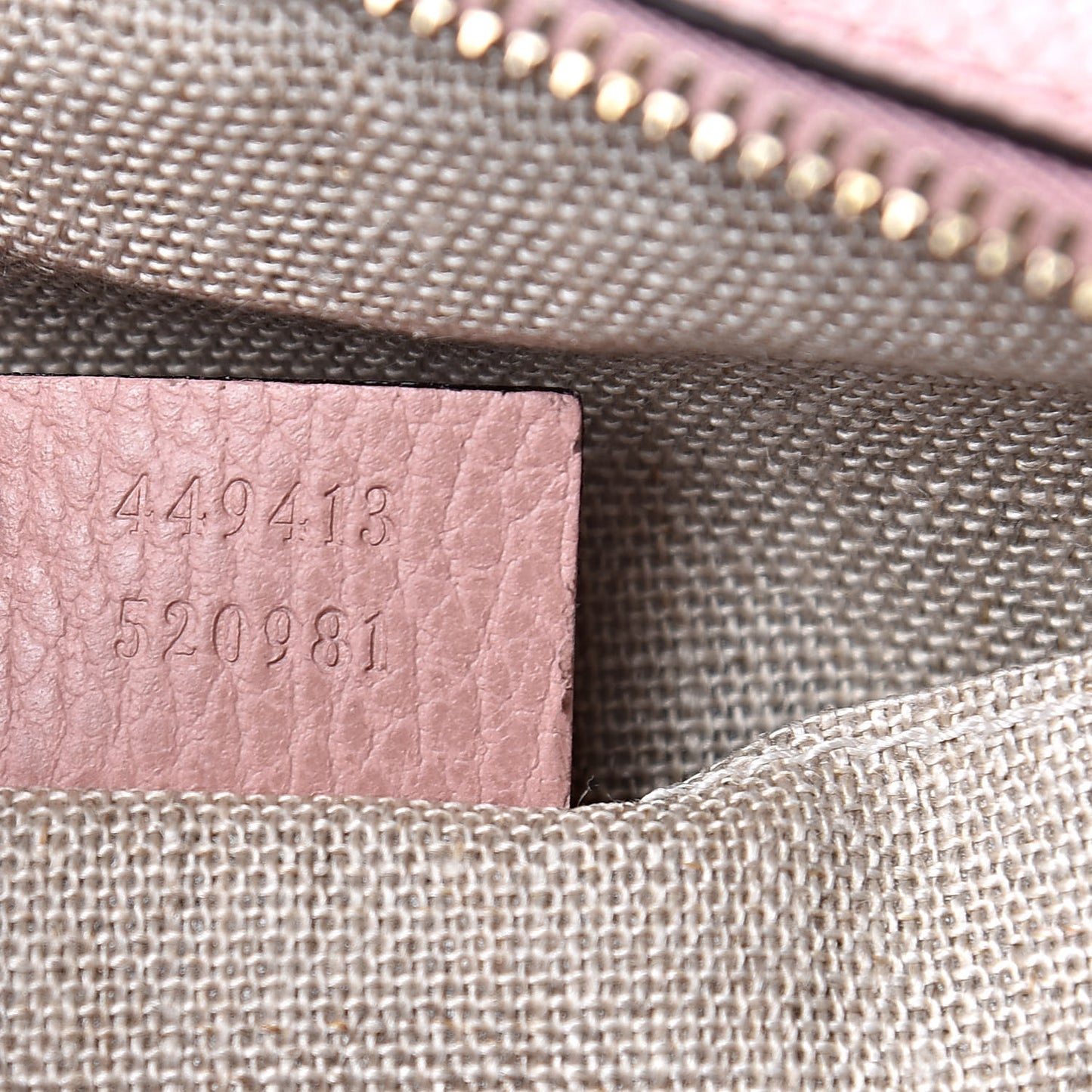 Monogram Mini Bree Messenger Bag Beige Soft Pink