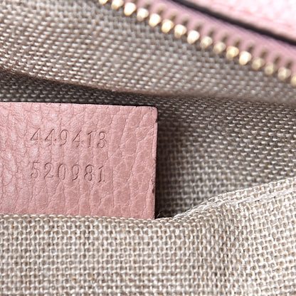 Gucci Monogram Mini Bree Messenger Bag Beige Soft Pink 7 of 9