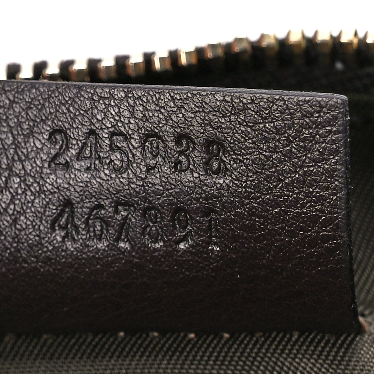 Monogram Lovely Heart Cosmetic Case Dark Brown