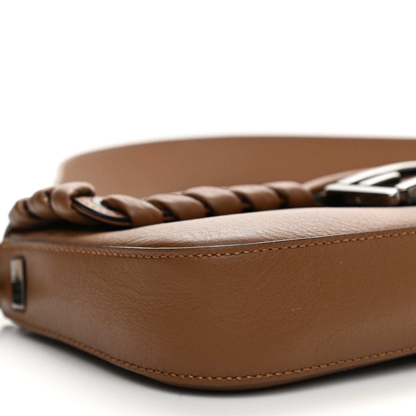 Vitello Dolce Lace Up Baguette Brownie