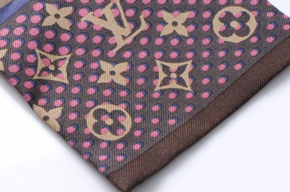 Louis Vuitton Silk Monogram Wallpaper Bandeau 4 of 4