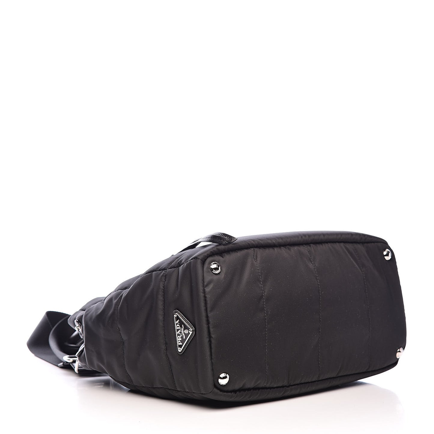 Tessuto Nylon Bomber Tote Black