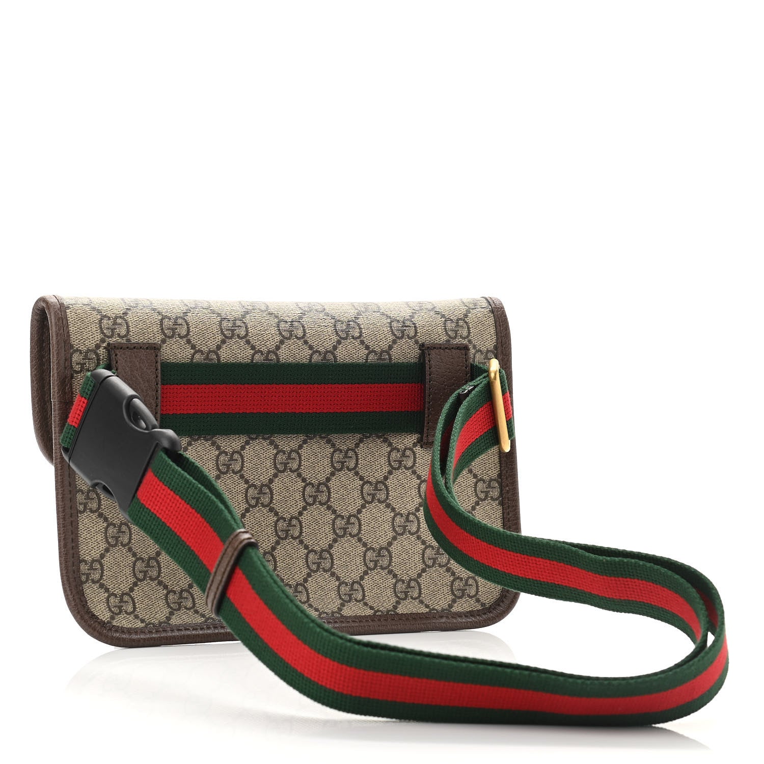 Gucci GG Supreme Monogram Neo Vintage Web Belt Bag Brown 3 of 11