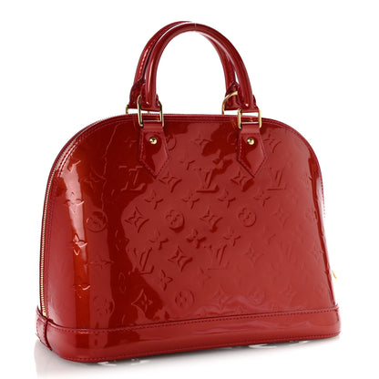 Louis Vuitton Vernis Alma PM Rose Indien 3 of 12