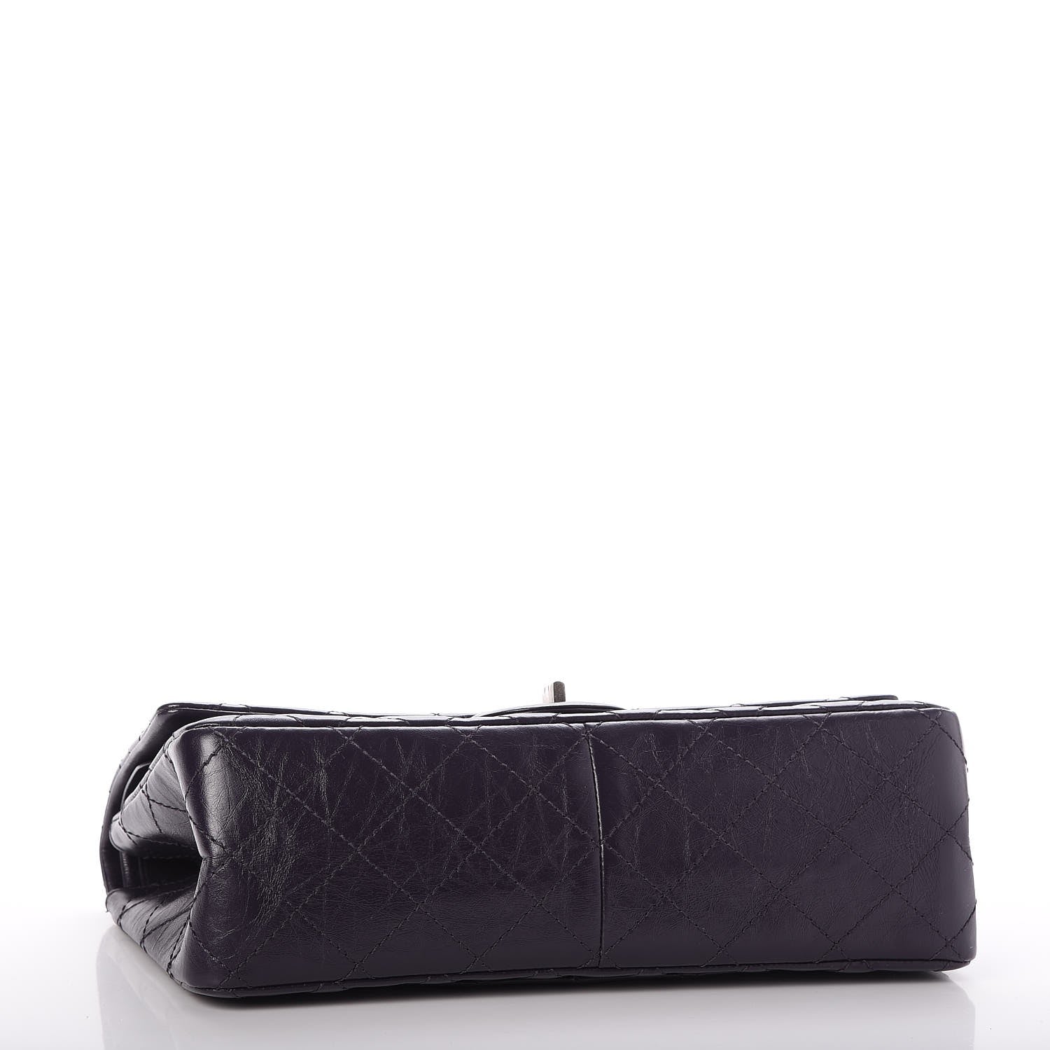 Chanel Aged Calfskin Quilted 2.55 Reissue 226 Flap Dark Purple 5 of 8