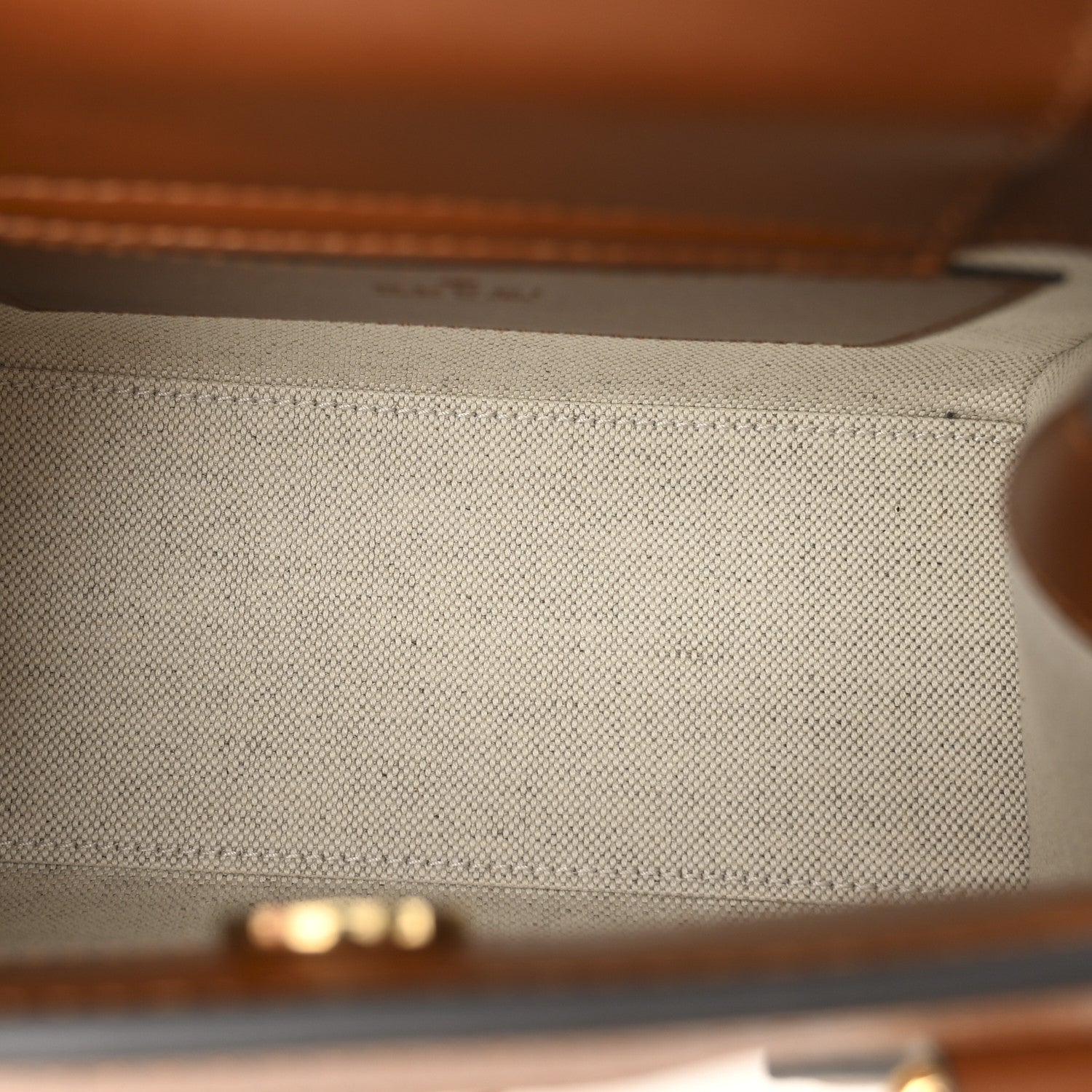 Gucci New Canvas Charisma Calfskin Crystal GG Monogram Mini Diana Tote Bag Camel Ebony 5 of 10