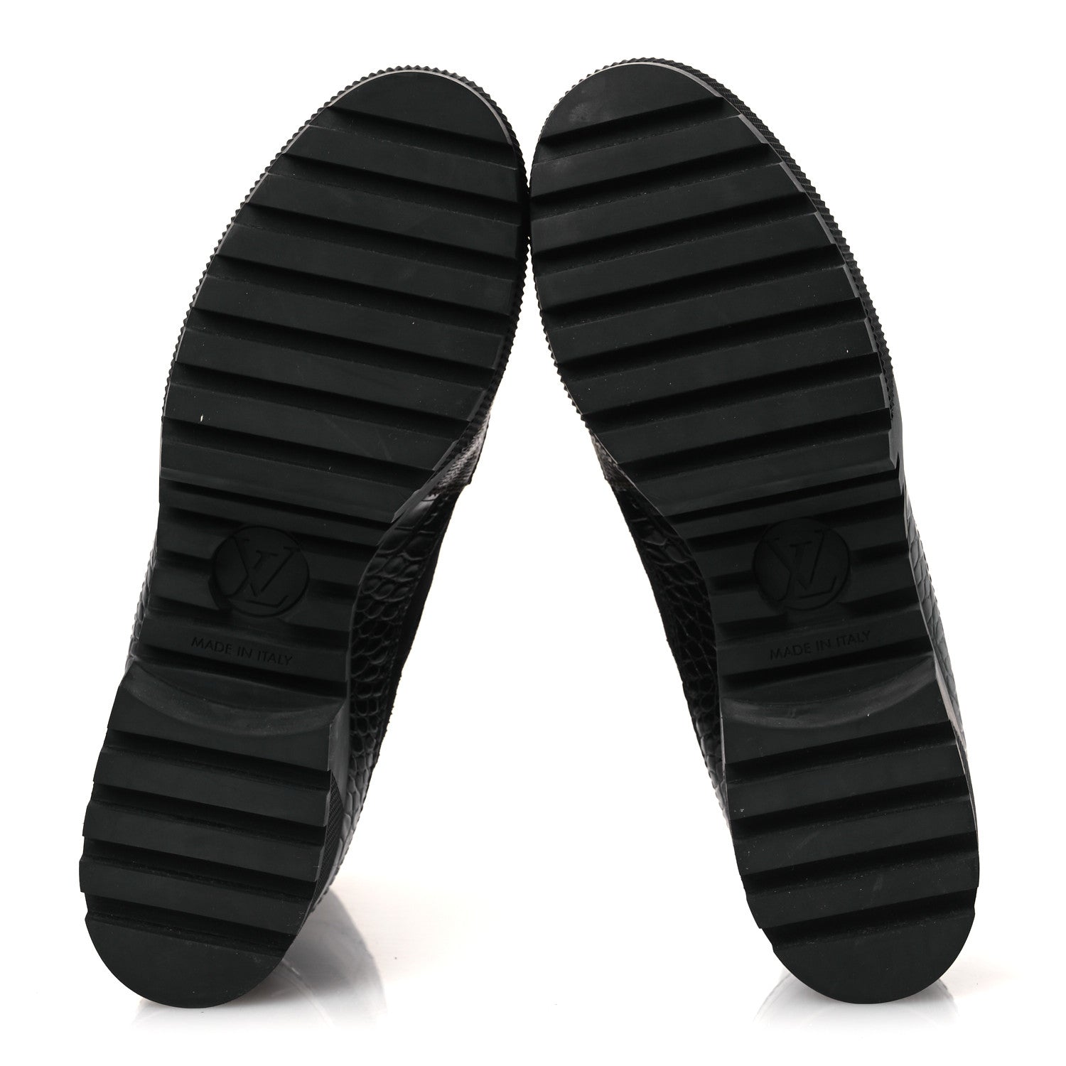Louis Vuitton Suede Calfskin Monogram Laureate Platform Desert Boots 40 Black 7 of 11