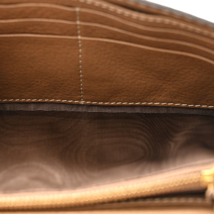 Chloe Calfskin Marcie Continental Flap Wallet Nut 5 of 10