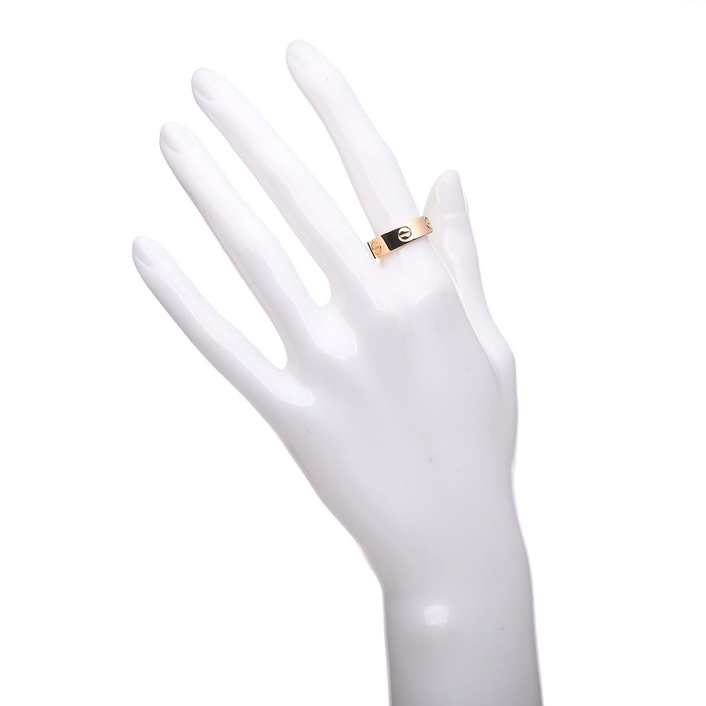 18K Yellow Gold 5.5mm LOVE Ring 52 6