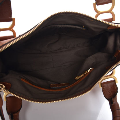 Chloe Calfskin Medium Marcie Satchel Tan 6 of 8