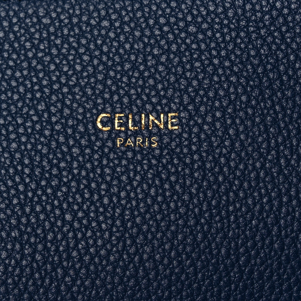 Celine Soft Grained Calfskin Small Belt Cabas Phantom Dark Blue 6 of 11