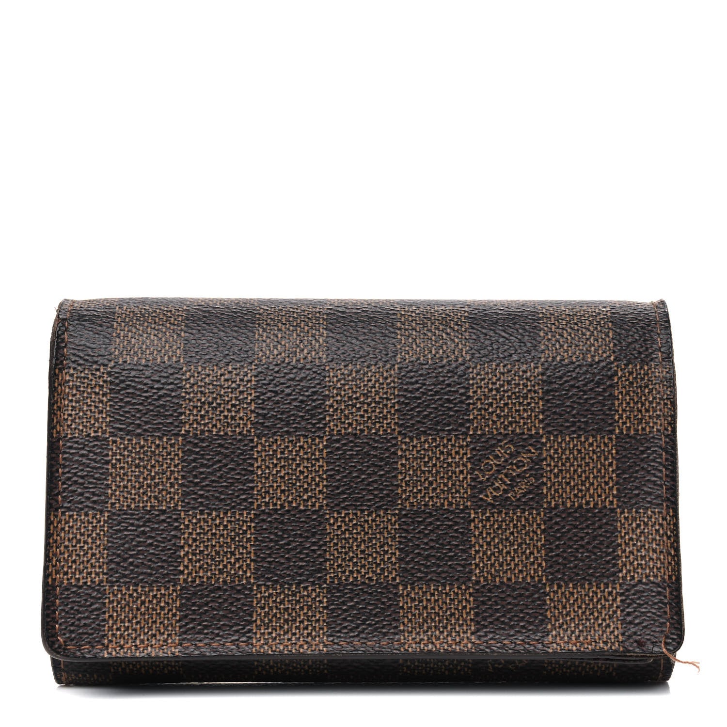 Louis Vuitton Damier Ebene Porte-Monnaie Billets Tresor Wallet 1 of 11