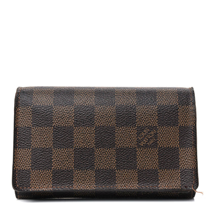 Louis Vuitton Damier Ebene Porte-Monnaie Billets Tresor Wallet 1 of 11