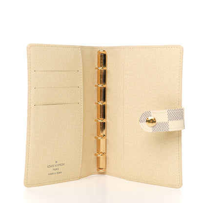 Louis Vuitton Damier Azur Small Ring Agenda Cover 4 of 5