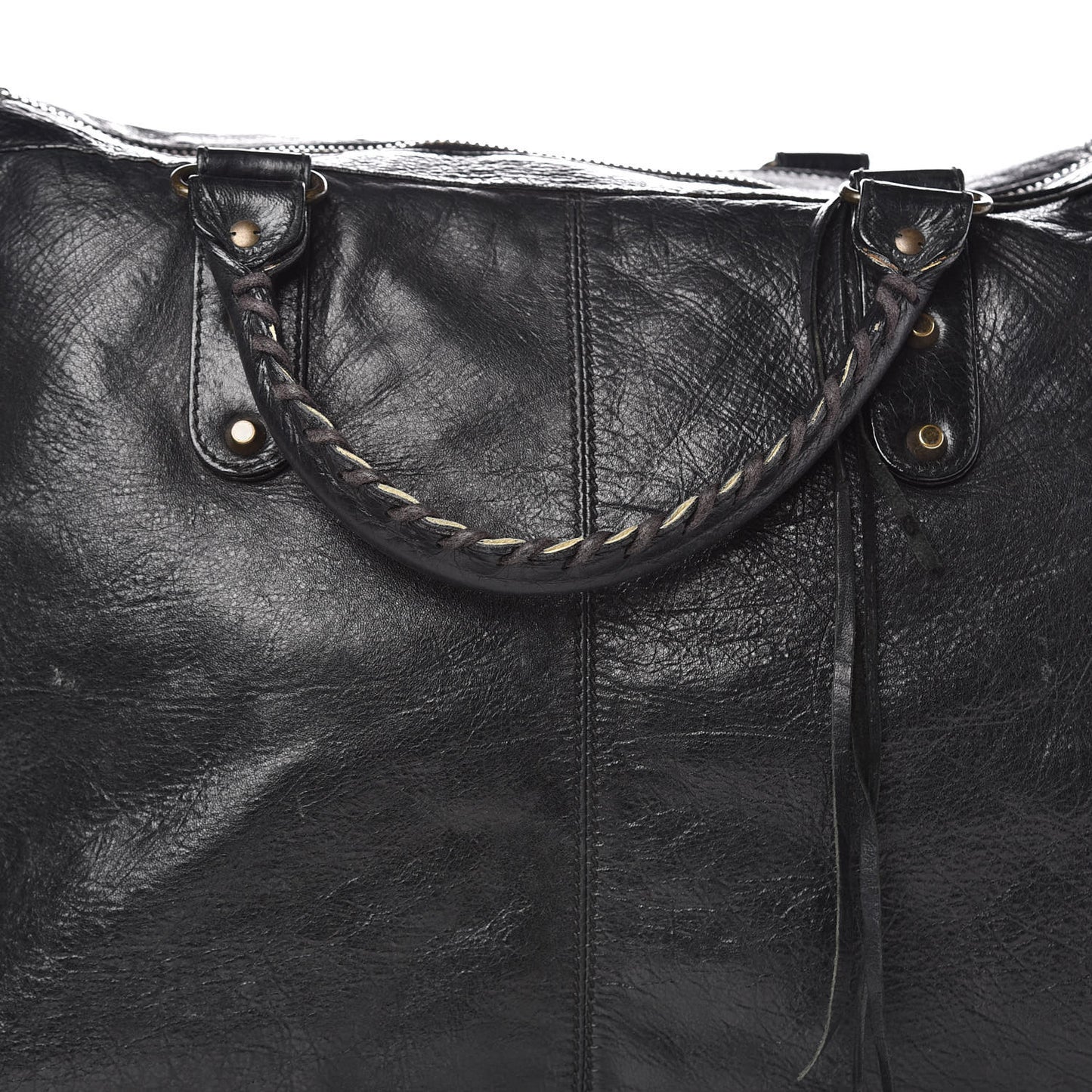 Agneau Classic Hardware Weekender Black