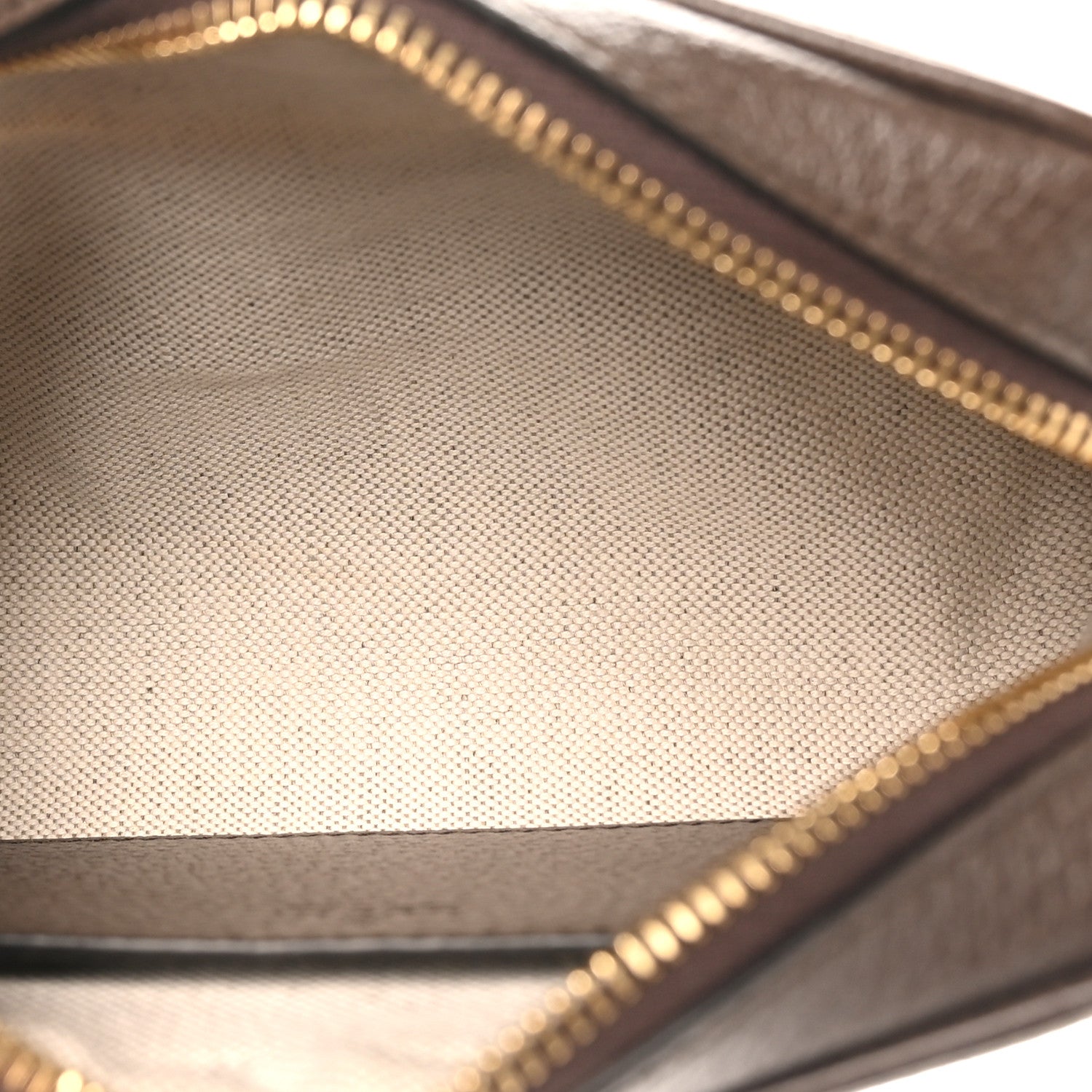 Gucci Denim Monogram Textured Dollar Calfskin Super Mini Ophidia Shoulder Bag Beige Ebony New Acero 5 of 10