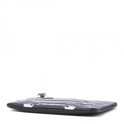Chanel Lambskin Medium Cuba Car Cosmetic Case Black 3 of 8