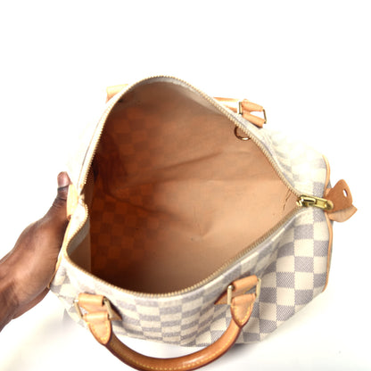 Louis Vuitton Damier Azur Speedy 30 5 of 12