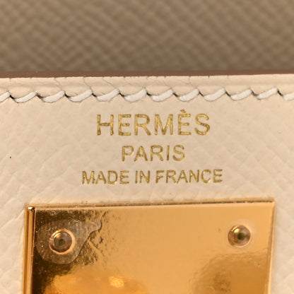 Hermes Epsom Kelly Sellier 28 Craie 6 of 12