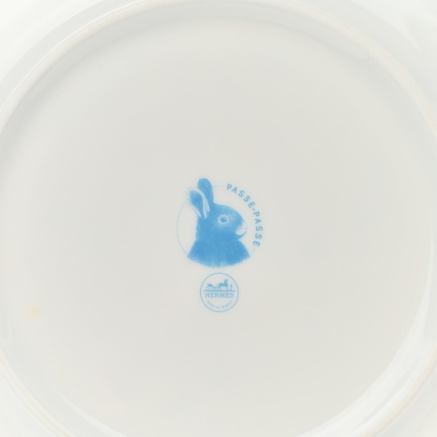 Porcelain Passe-Passe Dessert Plate