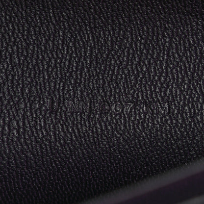 Hermes Shiny Alligator Constance Long Wallet To Go Amethyst 7 of 11