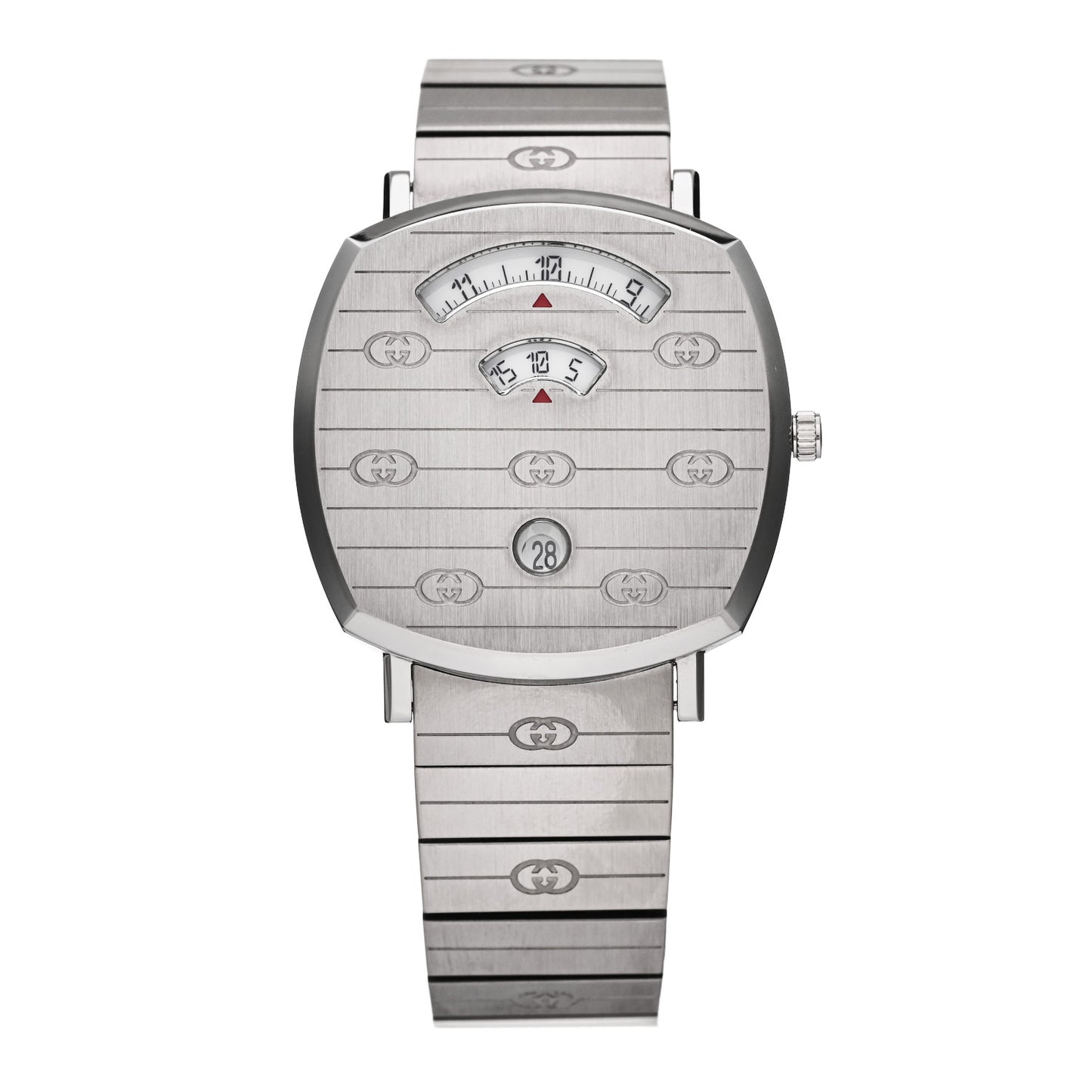 Stainless Steel 38mm Grip Quartz Watch