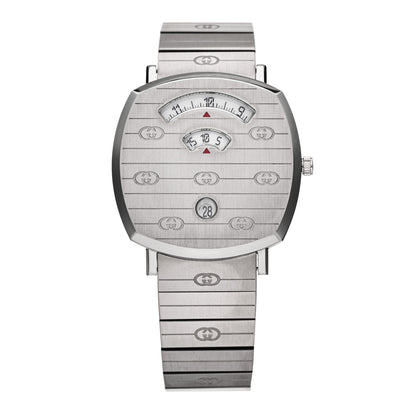 Gucci Stainless Steel 38mm Grip Quartz Watch 1 of 5