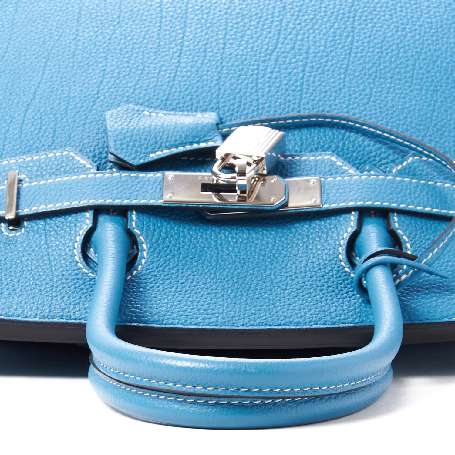 Hermes Togo Birkin 30 Blue Jean 8 of 29