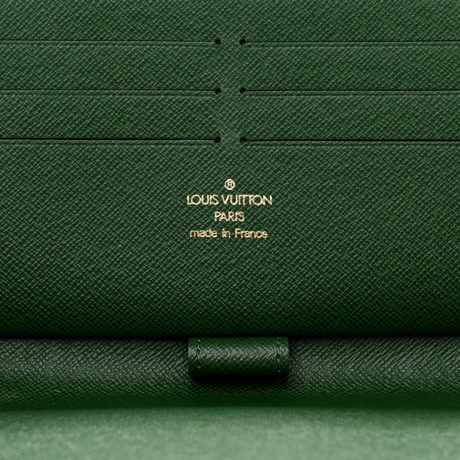 Louis Vuitton Monogram Groom Zippy Organizer Wallet Green 7 of 8