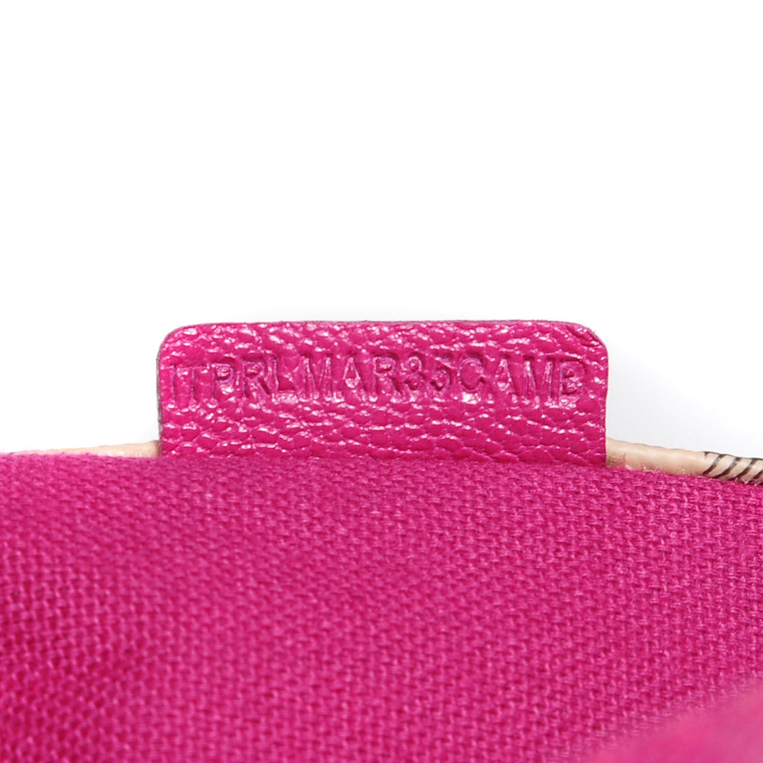 Burberry Haymarket Check Large Canterbury Tote Magenta 7 of 7