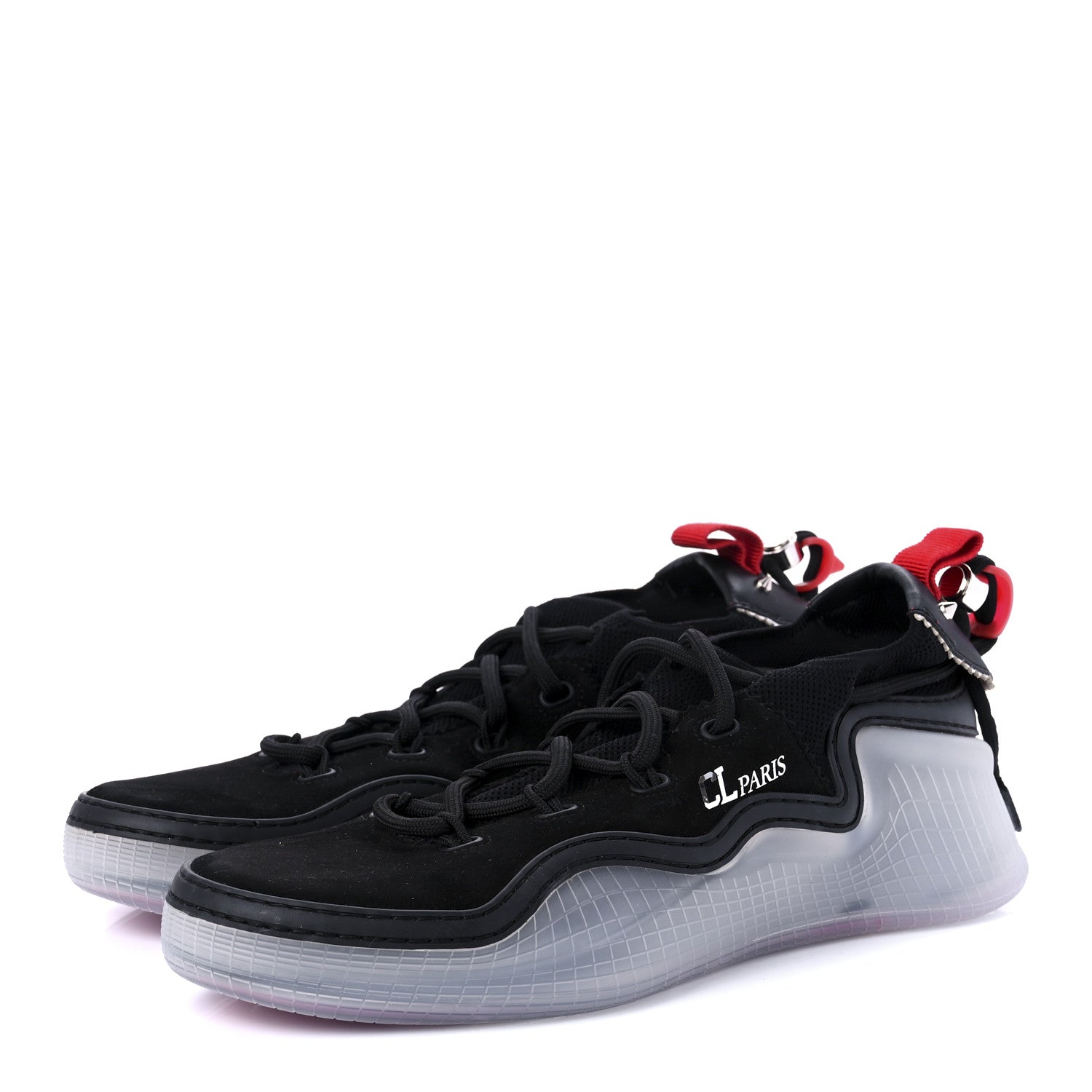 Christian Louboutin Suede Arpoador Donna Sneakers 41 Black 3 of 8