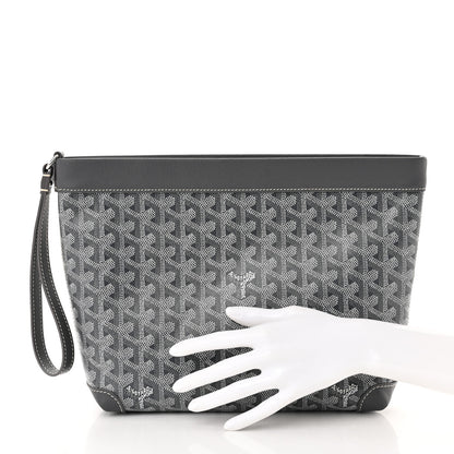 Goyard Goyardine Conti Pouch Grey 2 of 9