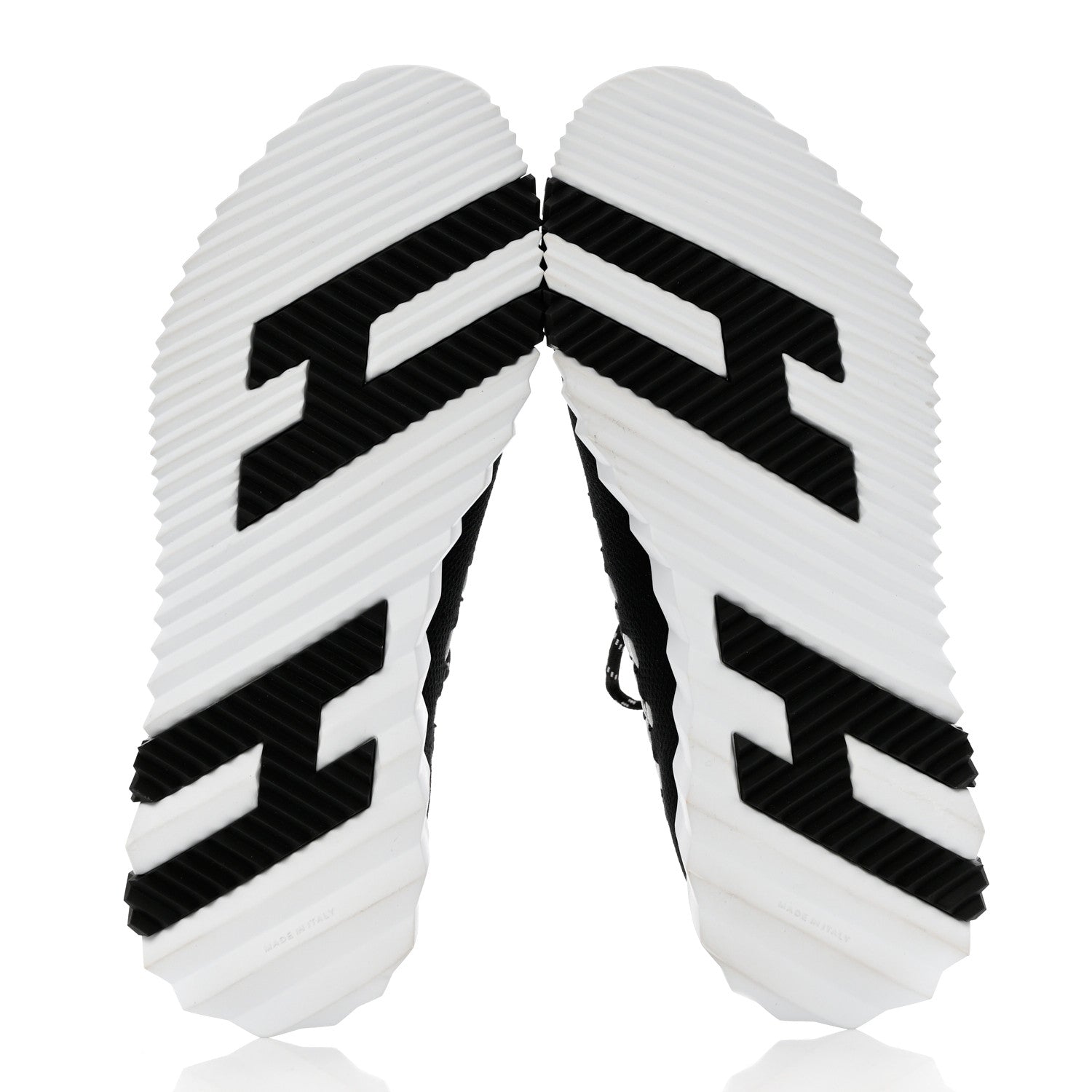 Hermes Knit Womens Flex Bolduc Sneakers 38.5 Black White 5 of 9